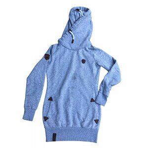 NAKETANO Brave New World Cowl Neck Hoodie Sweatshirt Women's SMALL Sweat…​